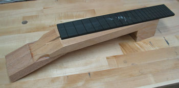 Neck and fingerboard blanks for Mandonator 18